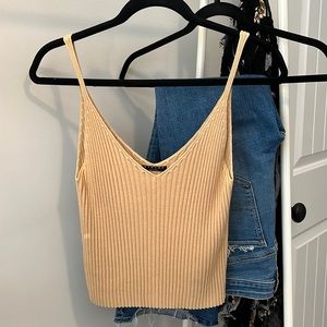 Sisley, light sweater tank top